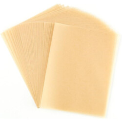 This vellum transparent paper are perfect for invitations, scrapbooking, and crafting. Easy to cut, fold, and shape, this vellum paper brings your creative project to life with ease.