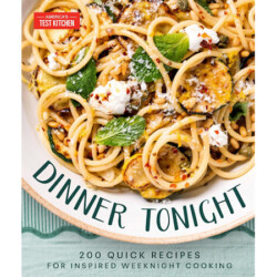 When time is short and bellies are grumbling, America’s Test Kitchen’s streamlined guide to weeknight cooking meets you in the moment—with great meals that don’t require a ton of work.